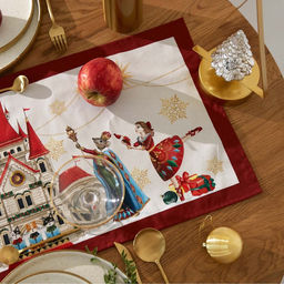 Дорожка новогодняя на стол Этель Щелкунчик 40?147  5 см, 100% хл, саржа 190 г/м?