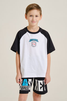 Футболка Белый/Черный