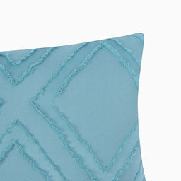 Наволочка декоративная Этель ромб 42х42 см, бирюзовый  фото 2