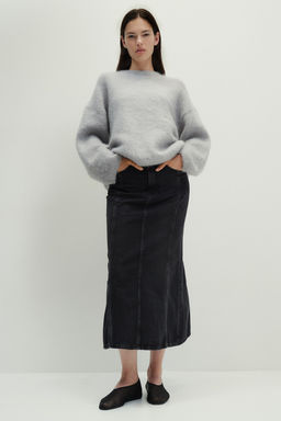 Falda denim con vuelo - H&m фото 2