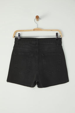 TRENDYOLMILLA Siyah Mini Denim Sort TWOSS25SR00147  фото 6