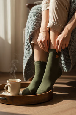 Cok Renkli 3lu Paket Pamuklu Hayvan Nak?sl? Orme Corap THMAW24CO00010 - Trendyolmilla фото 6