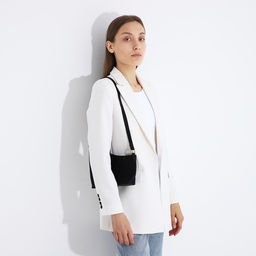 Сумка кросс-боди на молнии, цвет чёрный - Simaland фото 6