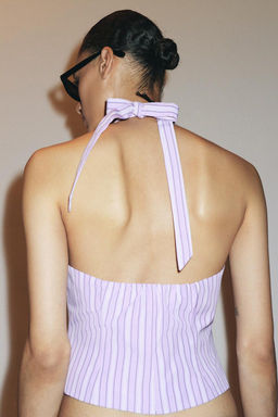 STRIPED WAISTCOAT TOP - Zara фото 4