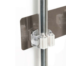 Держатель для уборочного инвентаря двойной, арт. 74895 - Полимербыт фото 5