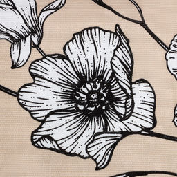 Скатерть Доляна Blooming garden 144х250см, 100% хлопок, 164 г/м2  фото 5