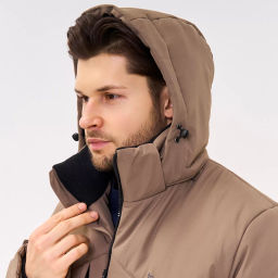 RODOS Куртка зимняя мужская мембрана М-318 Какао