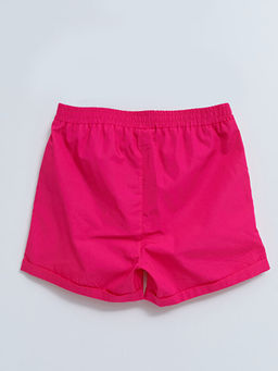 Beli Lastikli Basic Poplin K?z ?ocuk ?ort - Waikiki фото 2