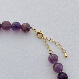 Бусы из Ауралита "Канадский Аметист" 46 см +