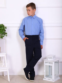 Рубашка "Ученик" синий