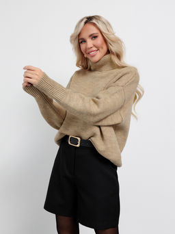 JETTY Джемпер вязаный свитер с горлом  фото 33