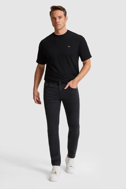 Erkek Siyah Jean Pantolon