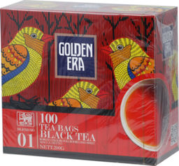 GOLDEN ERA. Black Tea карт.пачка, 100 пак.