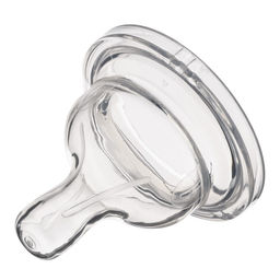 Соска на бутылочку Крошка Я, широкое горло Ø50 мм., от 3 мес., средний поток