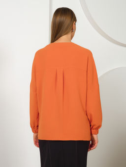 Блуза с рукавом на резинке - Stilla фото 6