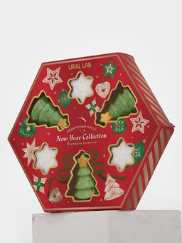 Бомбочки для ванны New Year Collection, набор 6 шт., URAL LAB