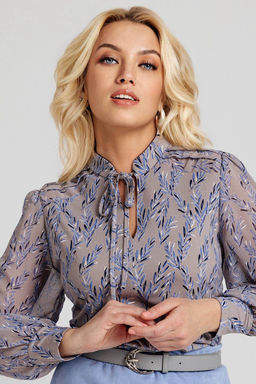 Блузка женская 7103/03/Серый - Rise фото 2