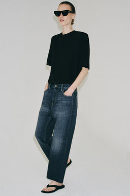 JEANS ZW COLLECTION LOOSE TIRO BAJO / Azul