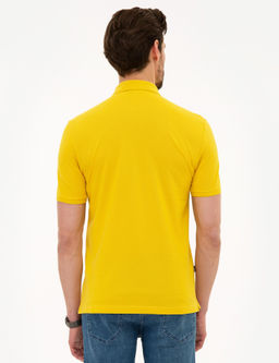 Sar_ Slim Fit Polo Yaka Basic Ti__rt