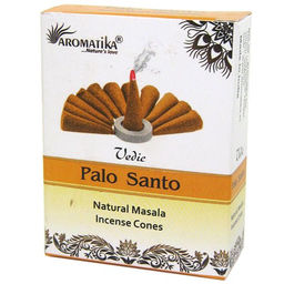 Vedic конусные благовония Palo Santo Священное дерево масала