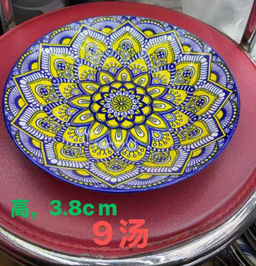 Блюдо круглое / LX21019 /уп 48/