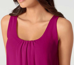 Двухслойный топ, цвета ягоды - Heine фото 5