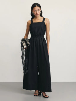 Комбинезон из хлопка приталенного кроя / Zarina  фото 2