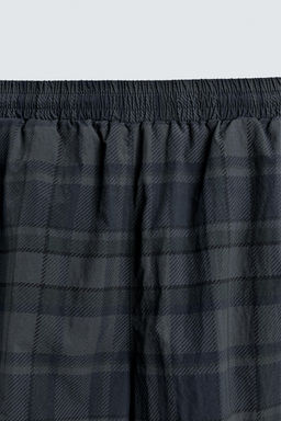 CONTRAST CHECK TECHNICAL JOGGER TROUSERS