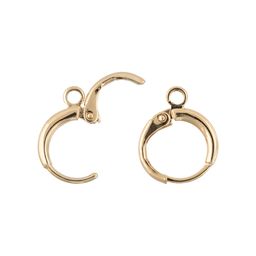 Zlatka Швензы FMK-H08 11.5 х 15 мм 5 х 2 шт 02 под золото