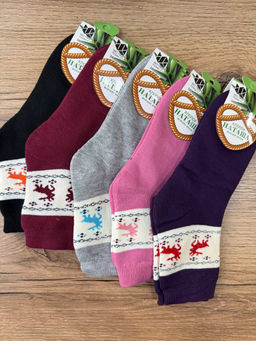 BK842 Носки, 5 пар (термо) МУЛЬТИЦВЕТ