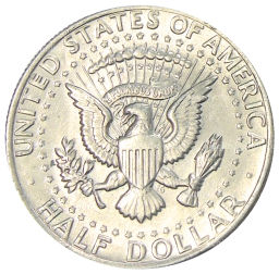 1/2 доллара (50 центов) 1974 года США