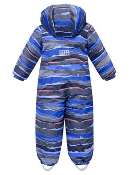 Комбинезон Valianly детский для мальчика синего цвета 9215S  фото 2