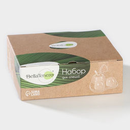 Набор для специй BellaTenero, 5 предметов: солонка 80 мл, перечница 80 мл, сахарница с ложкой 170 мл, на бамбуковой подставке, фарфор, белый