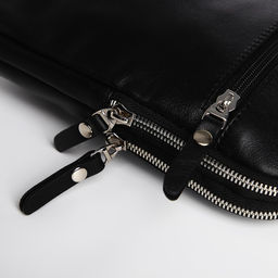 Сумка мужская TEXTURA через плечо, натуральная кожа, цвет чёрный  фото 4