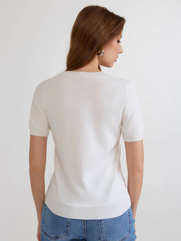 CONTE LDK2452 Джемпер женский ecru - Conte elegant фото 2