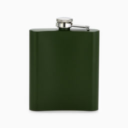 Фляжка Защитнику, 210 мл, зелёная