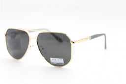 Солнцезащитные очки WILIBOLO (Polarized) 8011 61-14-142 С2 зол/серая линза