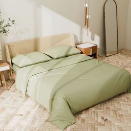 Постельное бельё LoveLife 1,5сп Young grass 143х215см, 150х225см, 50х70см-2шт, 100%хлопок, сатин, 125г/м?  фото 4
