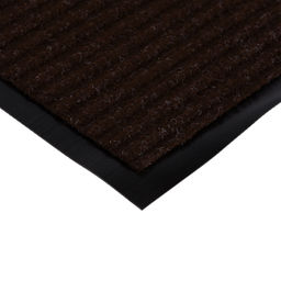 Коврик влаговпитывающий, ребристый 50х80см "Vortex" (коричневый)