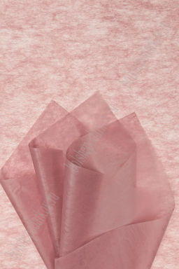 Бумага тишью 58*45 см (40 листов) SF-7929, дымчато-розовый №8