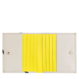 Итальянский кожаный кошелек DuDu серии Flavio | жемчужный серый - Dudubags фото 3