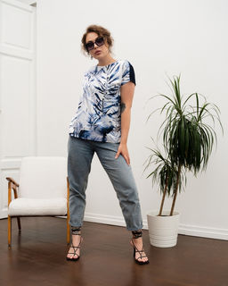 Футболка из Армани шёлка и трикотажа 12.7.3 - Sahar art lab фото 4