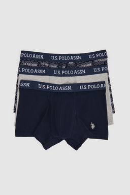 Erkek Lacivert 3l_ Boxer Tak_m_ - U.s. polo assn фото 2