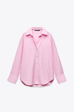 STRIPED OXFORD SHIRT - Zara фото 8