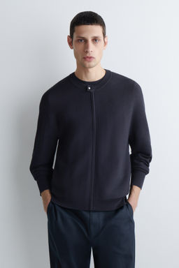 CHAQUETA DE PUNTO CON CUELLO REDONDO - H&m фото 7