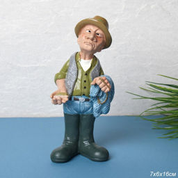 Фигурка Рыбак 16 см / 2053 /уп 72/