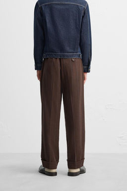 STRIPED TROUSERS X HARRY LAMBERT - Zara фото 3