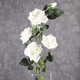 Цветок искусственный Роза 90 см 5 бутонов / NT47-6 /уп 50/400/ - Галеонтрейд фото 38