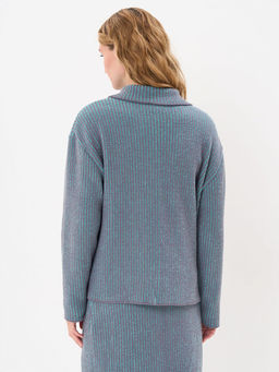 Костюм женский 5242-5070. 6400193/342 базальт/ментол