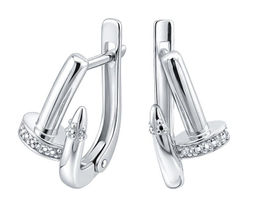 Серьги, без вставки, ЗК2101667